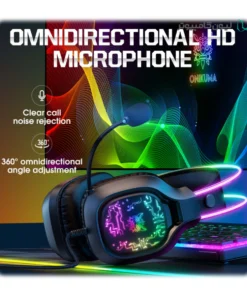 هدست گیمینگ اونیکوما مدل X22 RGB