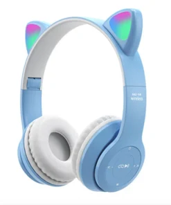 هدفون بلوتوثی مدل گربه ای p47m