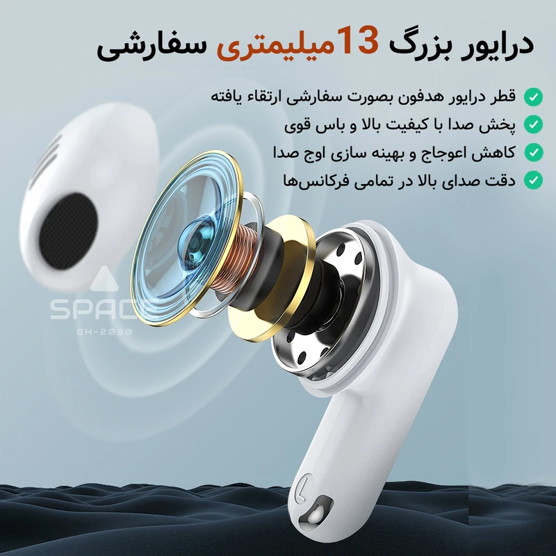 هدفون بلوتوثی مدل SPACE GH-2030 | درنا پی سی d1e3ebe21a1f966b52e96806ca48490f07d0713a 1735580222