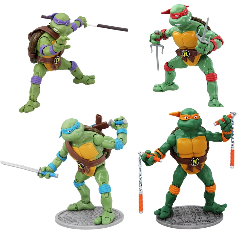 اکشن فیگور لاکپشت های نینجا چهار عددی | درنا پی سی اکشن فیگور لاکپشت های نینجا چهار عددی