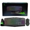 ست گیمینگ کیبورد و ماوس و پد ماوس تی دگر مدل T-DAGGER 3 in 1 COMBO T-TGS006