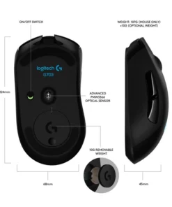 ماوس بی سیم مخصوص بازی لاجیتک مدل Lightspeed G703