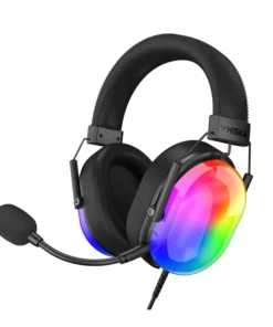 هدست سیم دار گیمینگ هیسکا مدل HISKA GHR-07 مشکی