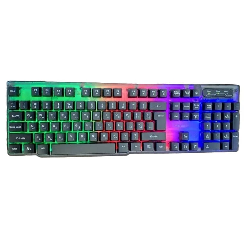 کیبورد سیم دار گیمینگ دی نت مدل D-NET DT-996